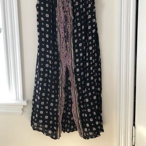 Patterned maxi skirt